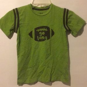 Good kids by life is good Green Football T-Shirt